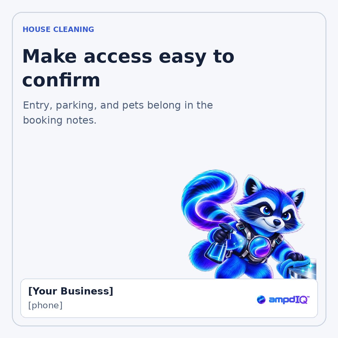 Make access easy to confirm shop post with space for business details