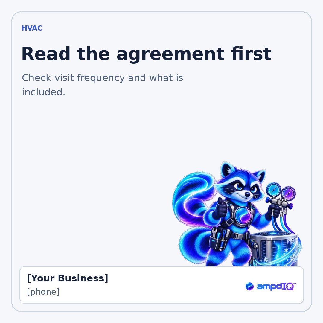 Read the agreement first shop post with space for business details